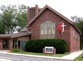 Zion United Methodist Church in Denmark, Wisconsin, United States
