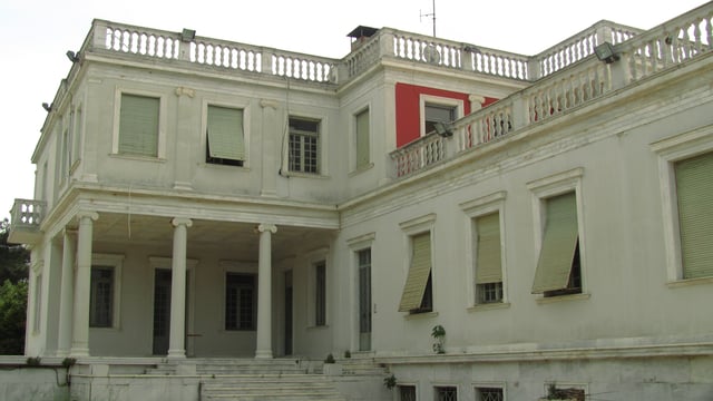 The former royal residence in Thessaloniki (Government House)