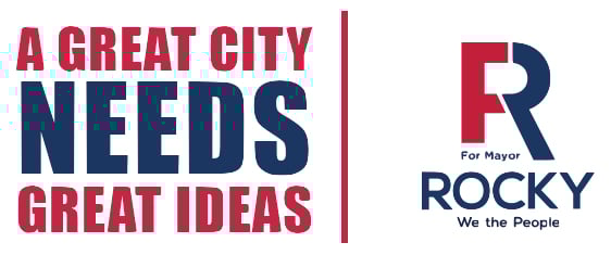 Excerpt from De La Fuente's mayoral campaign material