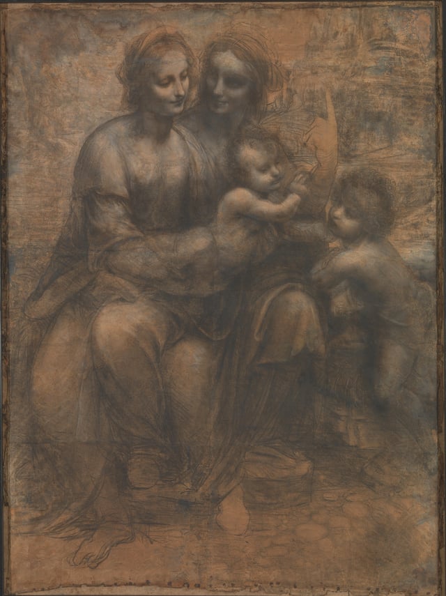The Virgin and Child with St. Anne and St. John the Baptist (c. 1499–1500), National Gallery, London