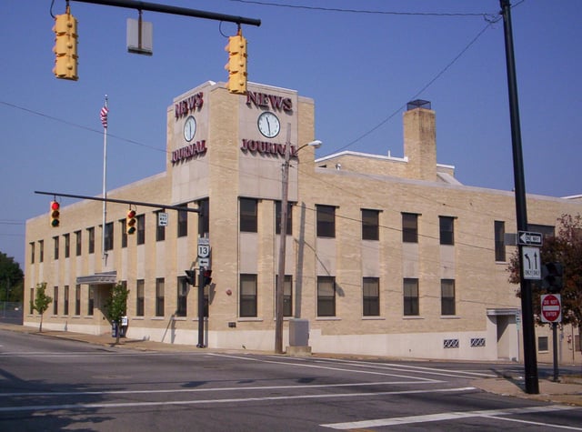 The Mansfield News Journal's editorial headquarters in downtown Mansfield.