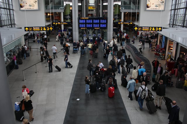 Copenhagen Airport is the largest airport in Scandinavia and 15th-busiest in Europe.