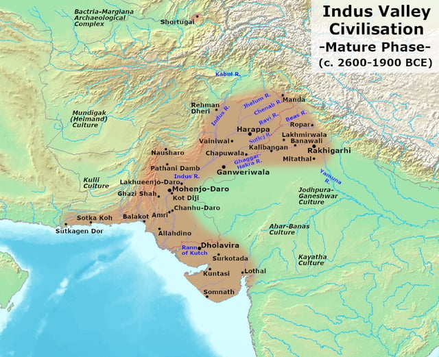 Mature Harappan Period, c. 2600–1900 BCE.