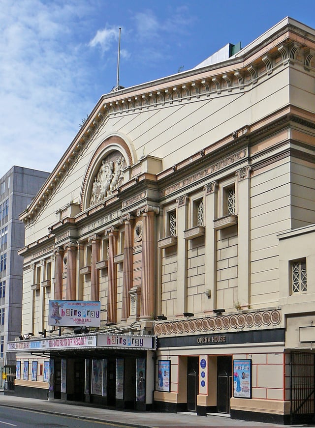 The Opera House, one of Manchester's largest theatre venues