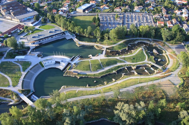 The whitewater stadium