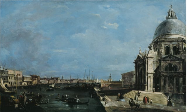 Francesco Guardi, The Grand Canal, 1760 (Art Institute of Chicago).