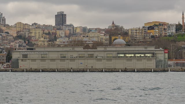 The former building of Istanbul Modern, a museum of contemporary art on the Bosphorus, is being replaced by a new one designed by Italian architect Renzo Piano. The new building is a component of the Galataport project for the renovation of the port of Istanbul.