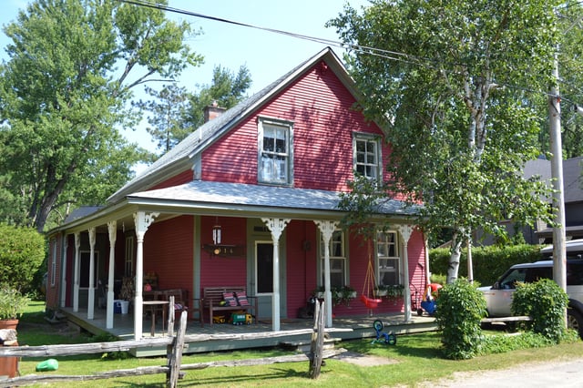 House in the historic Mont-Tremblant village
