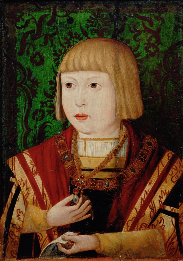 Ferdinand, the couple's younger son