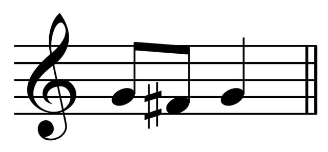 Motive from many of Bach's works including the first movements of the third and sixth Brandenburg Concertos and the third viol da gamba sonata. Play