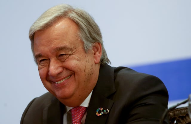 António Guterres, 2016