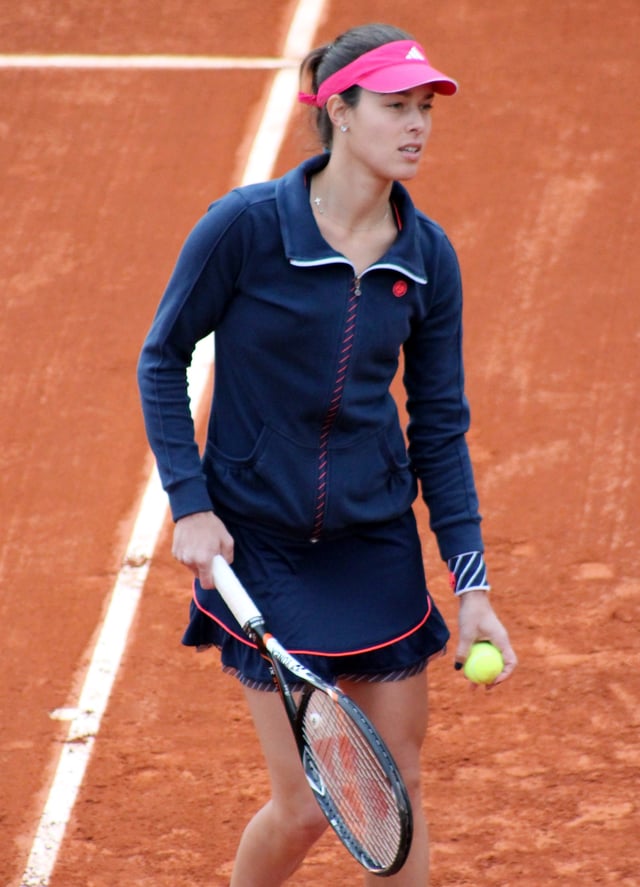 Ivanovic at the 2013 French Open