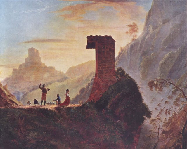 The Chapel of the Virgin at Subiaco, 1830