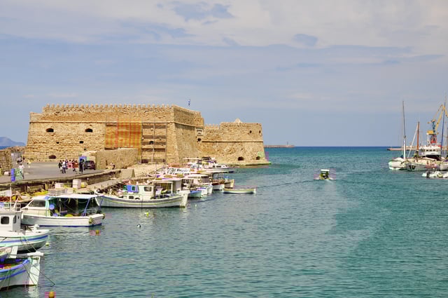 A Venetian Fortress in Candia (Heraklion), Crete