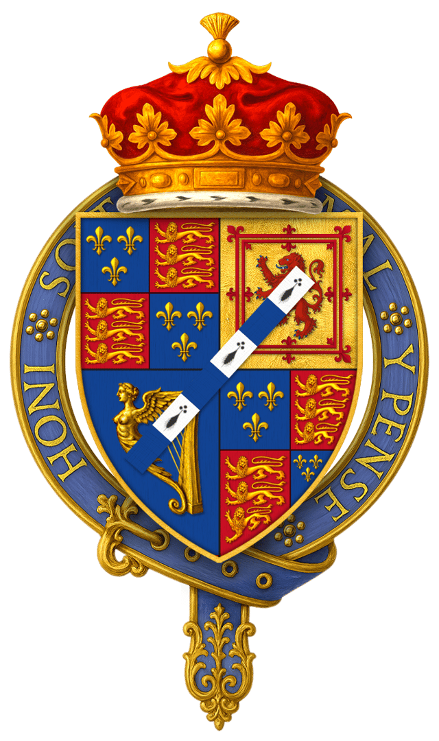 Coat of arms of George FitzRoy, 1st Duke of Northumberland, KG