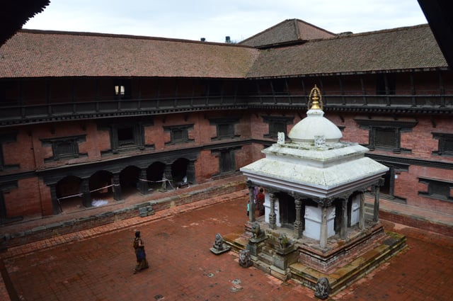 Example of a Hindu temple constructed in the same manner as the one depicted in the coin.