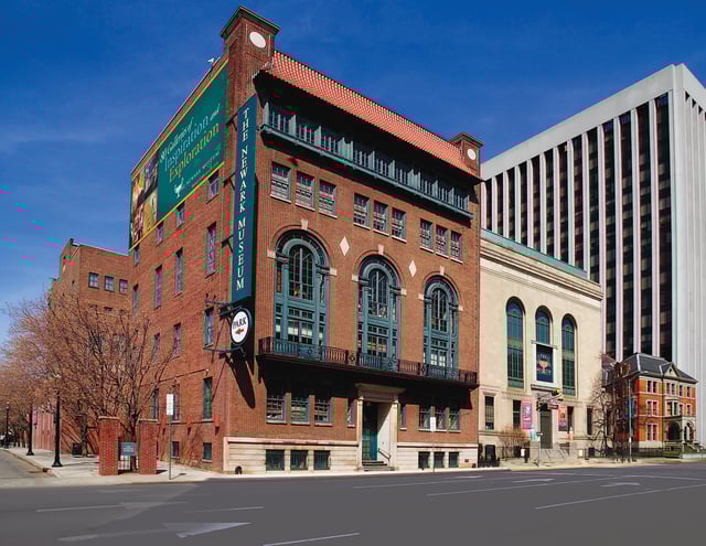Three buildings of the Newark Museum