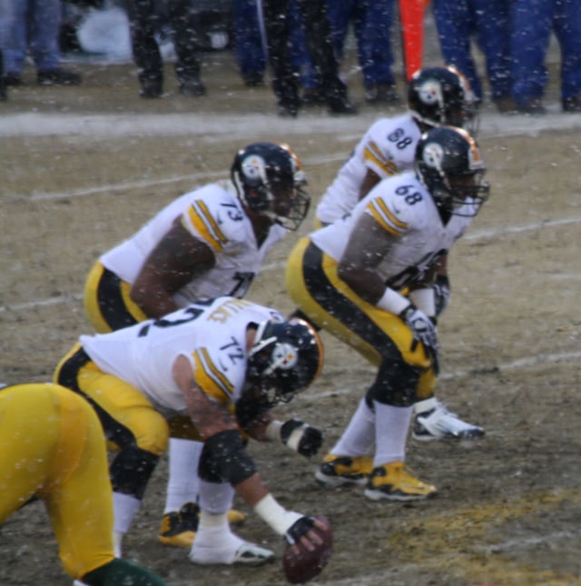 Steelers line