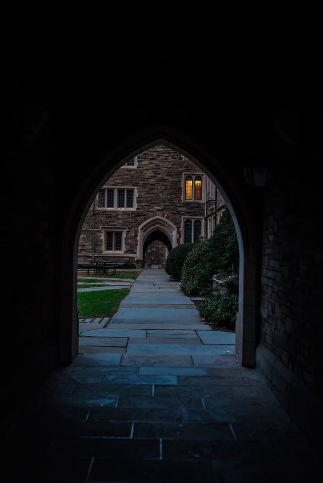 The Princeton campus, December 2016