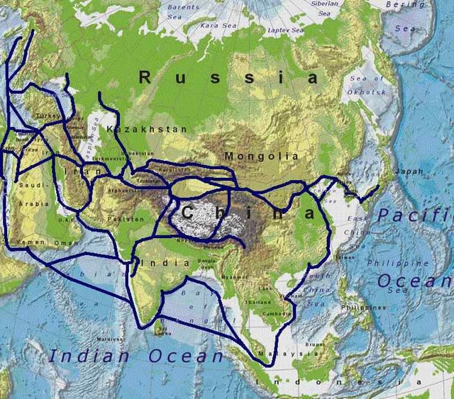 The Silk Road connected civilizations across Asia