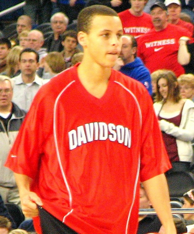 Curry at the 2008 NCAA Tournament