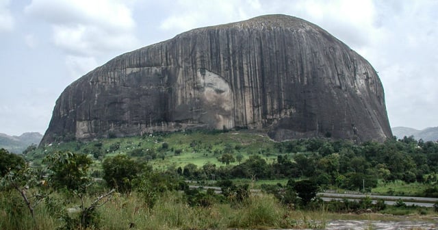 The Zuma Rock near Suleja