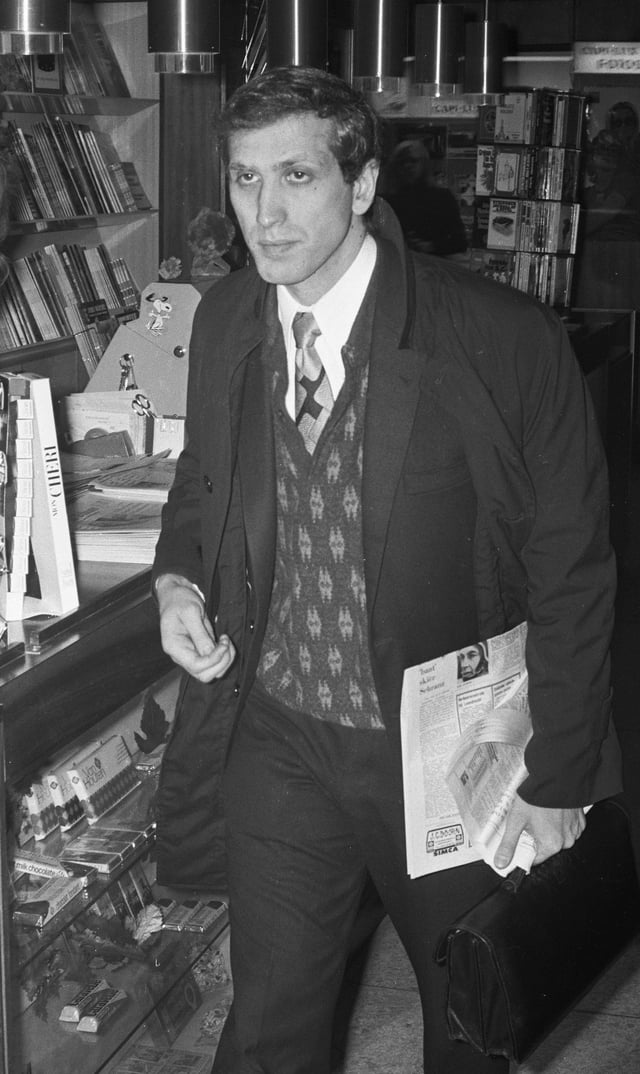 Fischer in Amsterdam in 1972