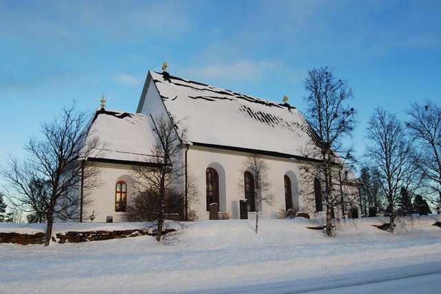 The Frösö church is located on top of an older Norse cult site.