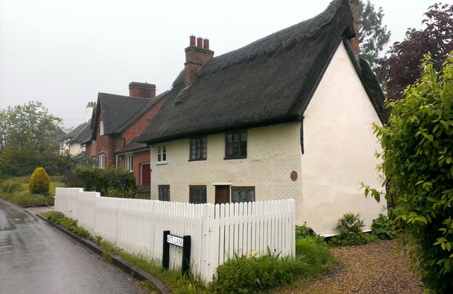 No 2 Kits Lane, Wallington, Hertfordshire, Orwell's residence circa 1936–1940