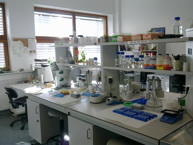 Molecular Biology Technics Laboratory at Faculty of Biology of Adam Mickiewicz University in Poznan