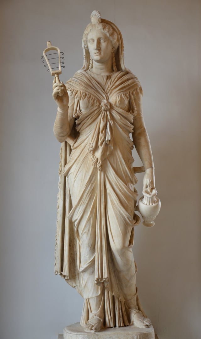 Roman statue of Isis, first or second century CE.