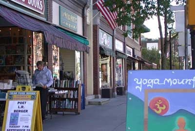 Downtown shops