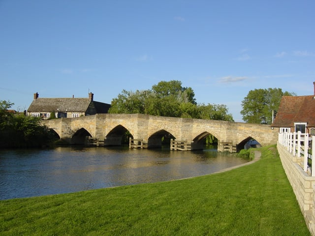 Newbridge, in rural Oxfordshire