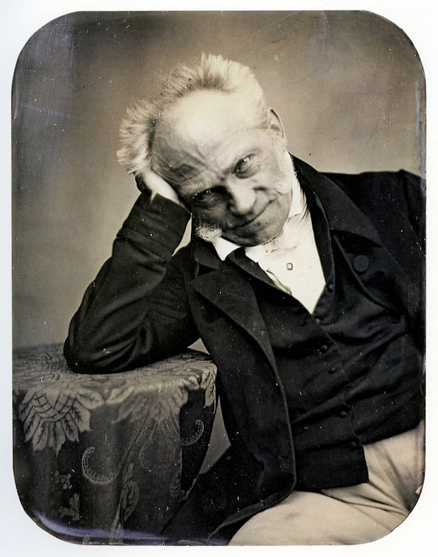 Photo of Schopenhauer, 1852