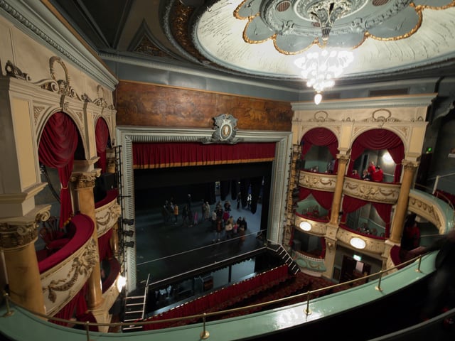 Interior of York's Grand Opera House