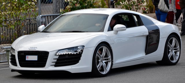The Audi R8 uses Audi Space Frame technology