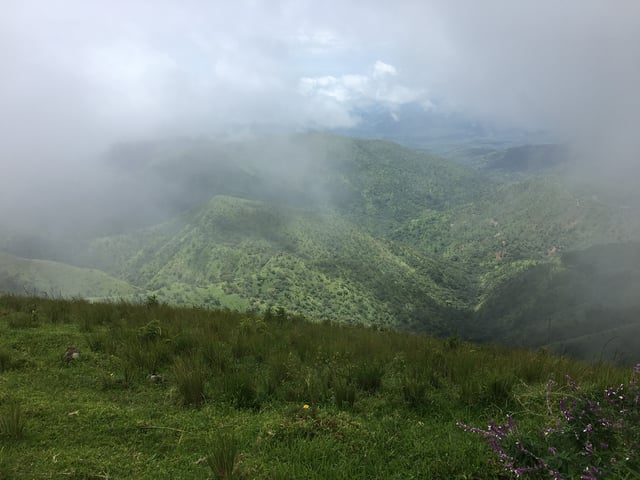 Clouds kissing the mountains of Obudu