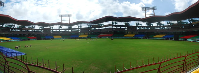 The Jawaharlal Nehru Stadium is one of the largest stadiums in India