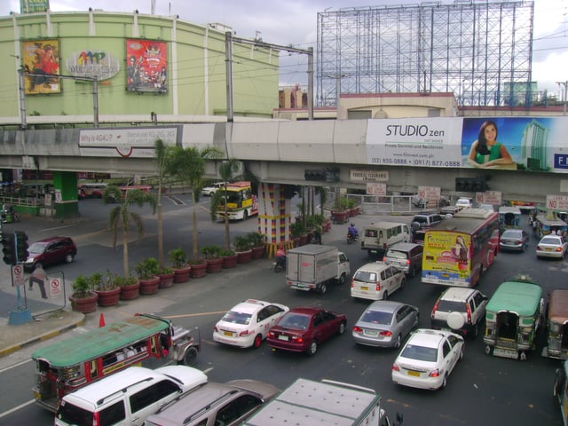 "Pasay Rotonda", the intersection of EDSA and Taft Avenue