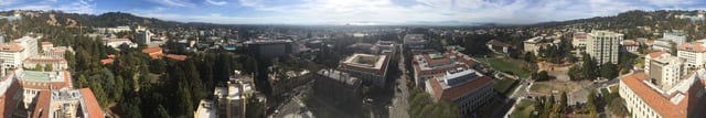 360-degree-view of the UC Berkeley campus