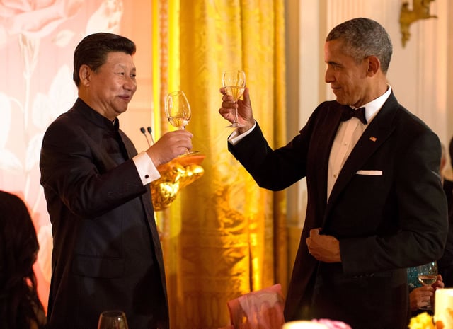 President Barack Obama and Chinese President Xi Jinping in September 2015