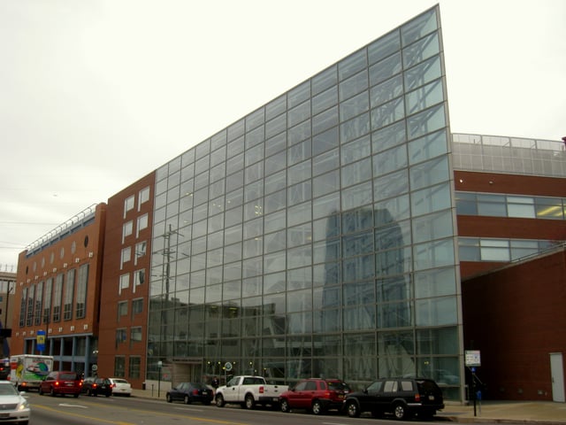 Edmund D. Bossone Research Center, located on Market Street 'Avenue of Technology'