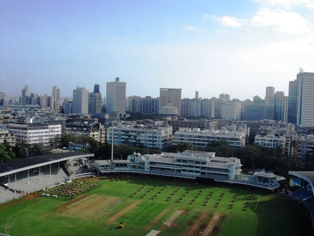 Brabourne Stadium, one of the oldest cricket stadiums in the country