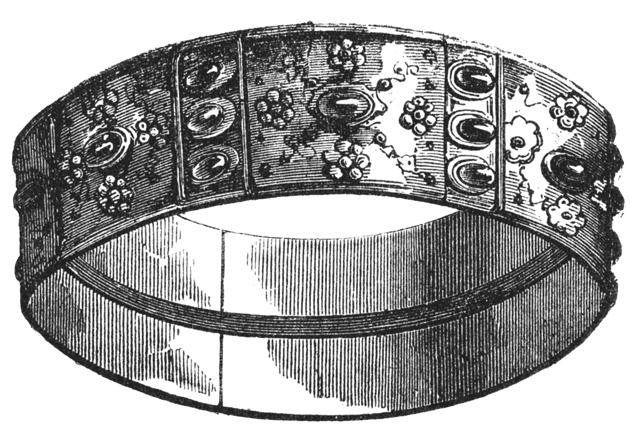 The Iron Crown of the Lombards was passed to Otto in 951 during his first Italian campaign.