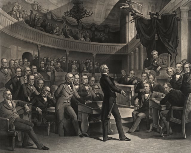 California being Admitted to the Union under the Compromise of 1850