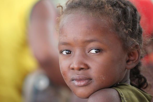 A Malagasy child