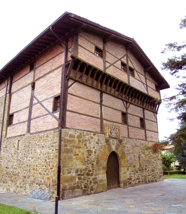 Birthplace of López de Legazpi in Zumarraga, Basque Country