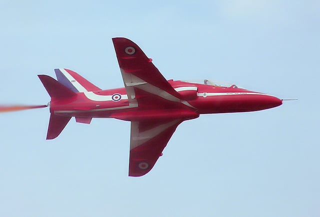 Royal Air Force Aerobatic Team "Red Arrows" Hawk T1