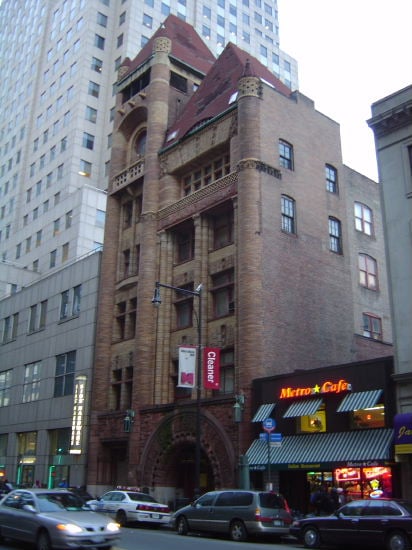 Former headquarters of the Brooklyn Fire Department, near MetroTech Center; it was designed by architect Frank Freeman and built in 1892.