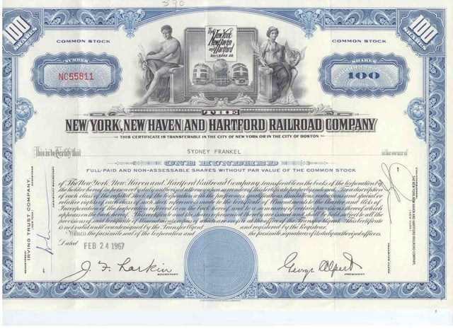 Common stock issued in 1967